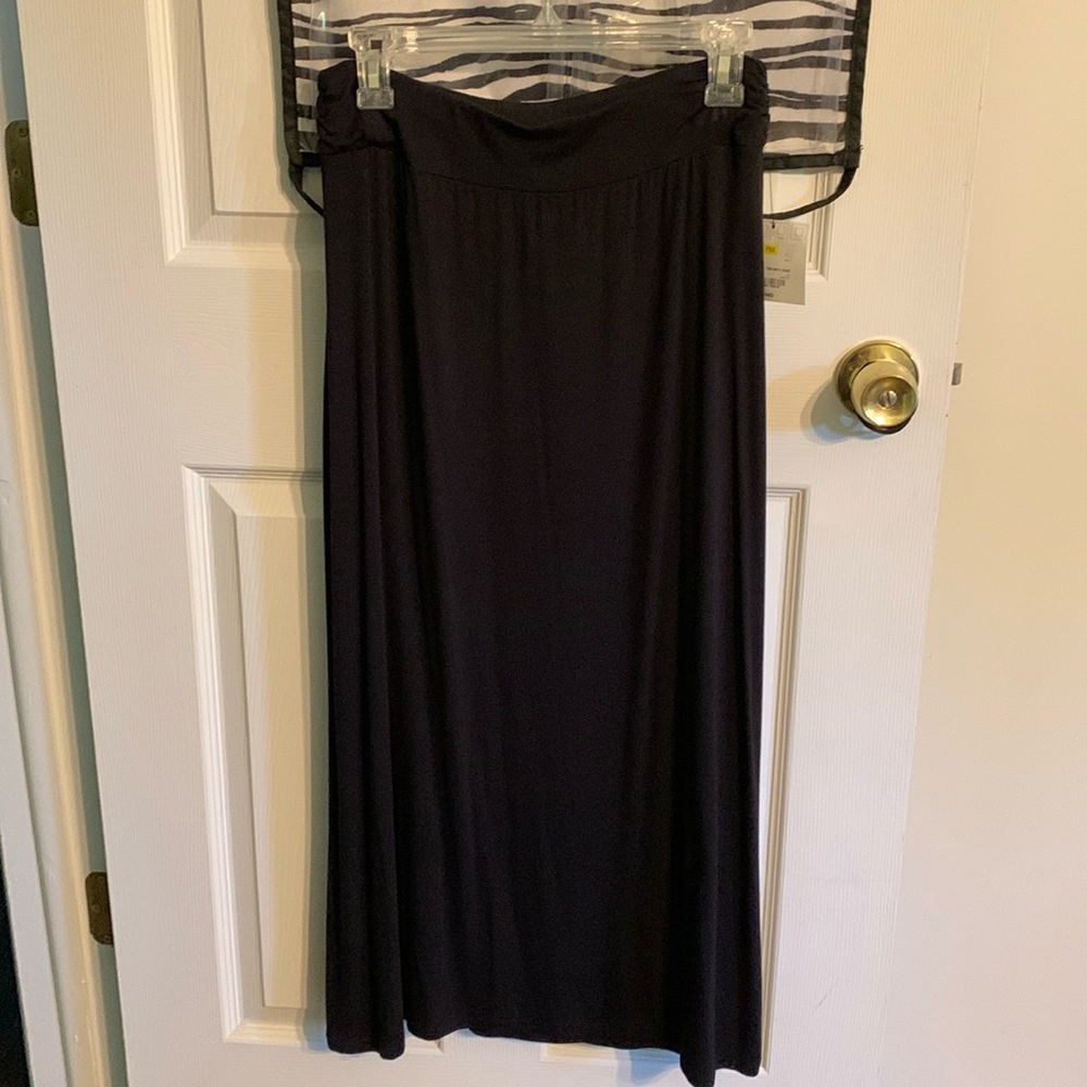 Liz Claiborne  black maxi skirt